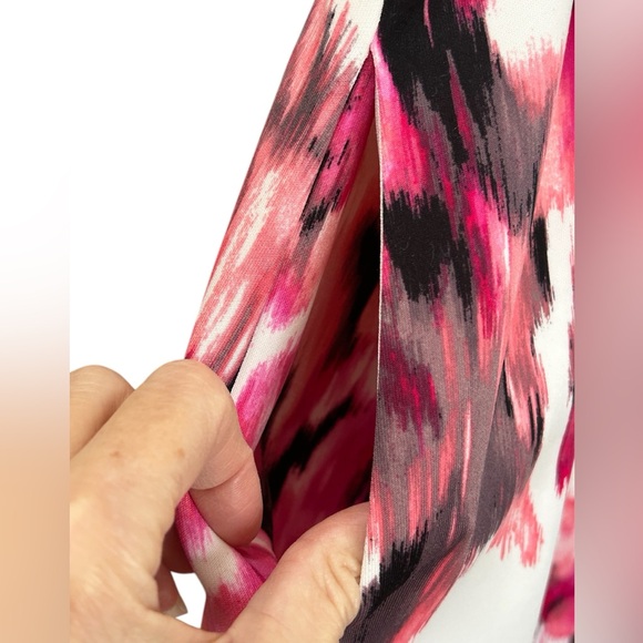 Jessica Howard Floral Watercolor Lined Sleeveless Dress Size 6 - Picture 6 of 13